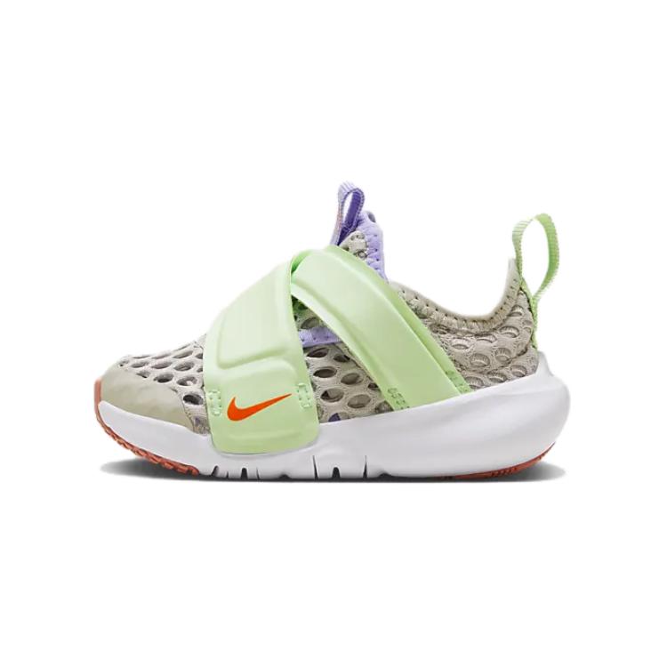 Nike Flex Advance Flexible Breathable Comfortable Durable Non-Slip Wear-Resistant Low-Top Casual Shoes Baby sneaker Gray Green Purple DC9367-013