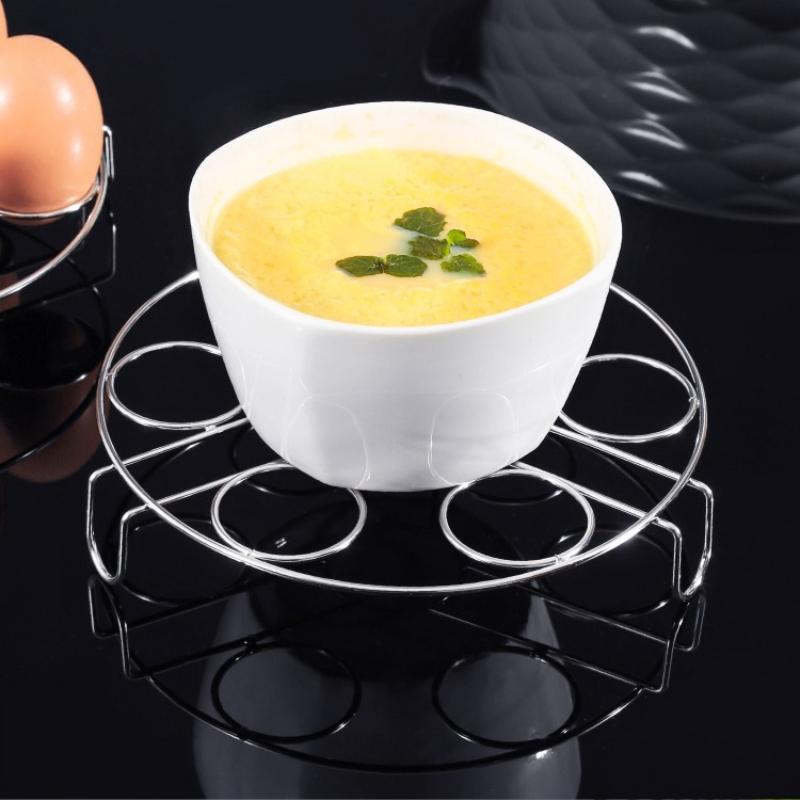 Stackable Egg Steamer Stand Rack Tray Stainless Steel Household Multi-functional Steaming Rack Non-stick Pressure Cooker