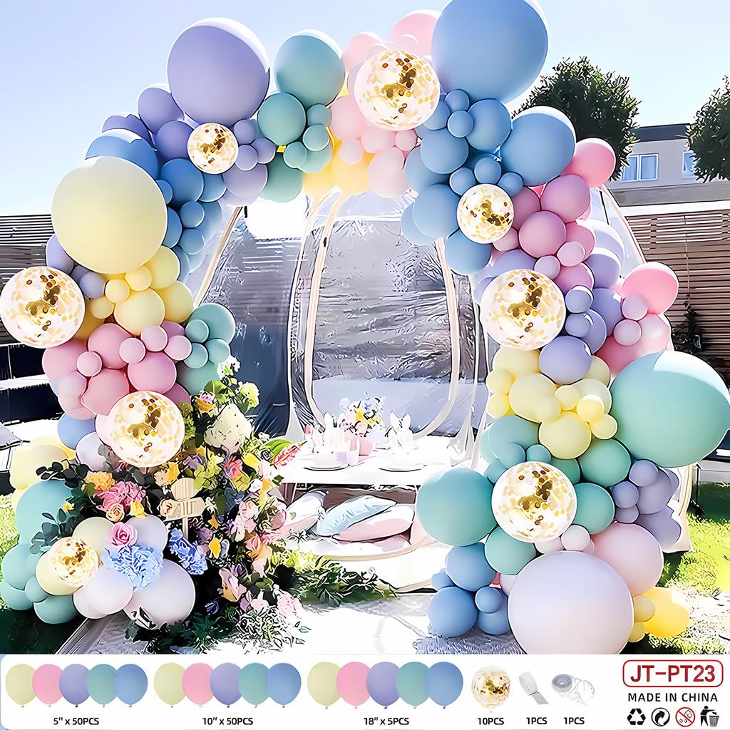 Opening Arch Balloon Chain Birthday Balloon Arrangement Decoration Party Package Set Premium Scene Supplies