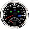 Car Truck Boat 85mm Digital Red Backlight GPS Speedometer w/Tachometer 0-200MPH