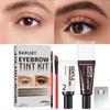 Eyebrow Tint Kit, Peel-Off Liquid Brow Dye For Waterproof Long-Lasting Brow Color