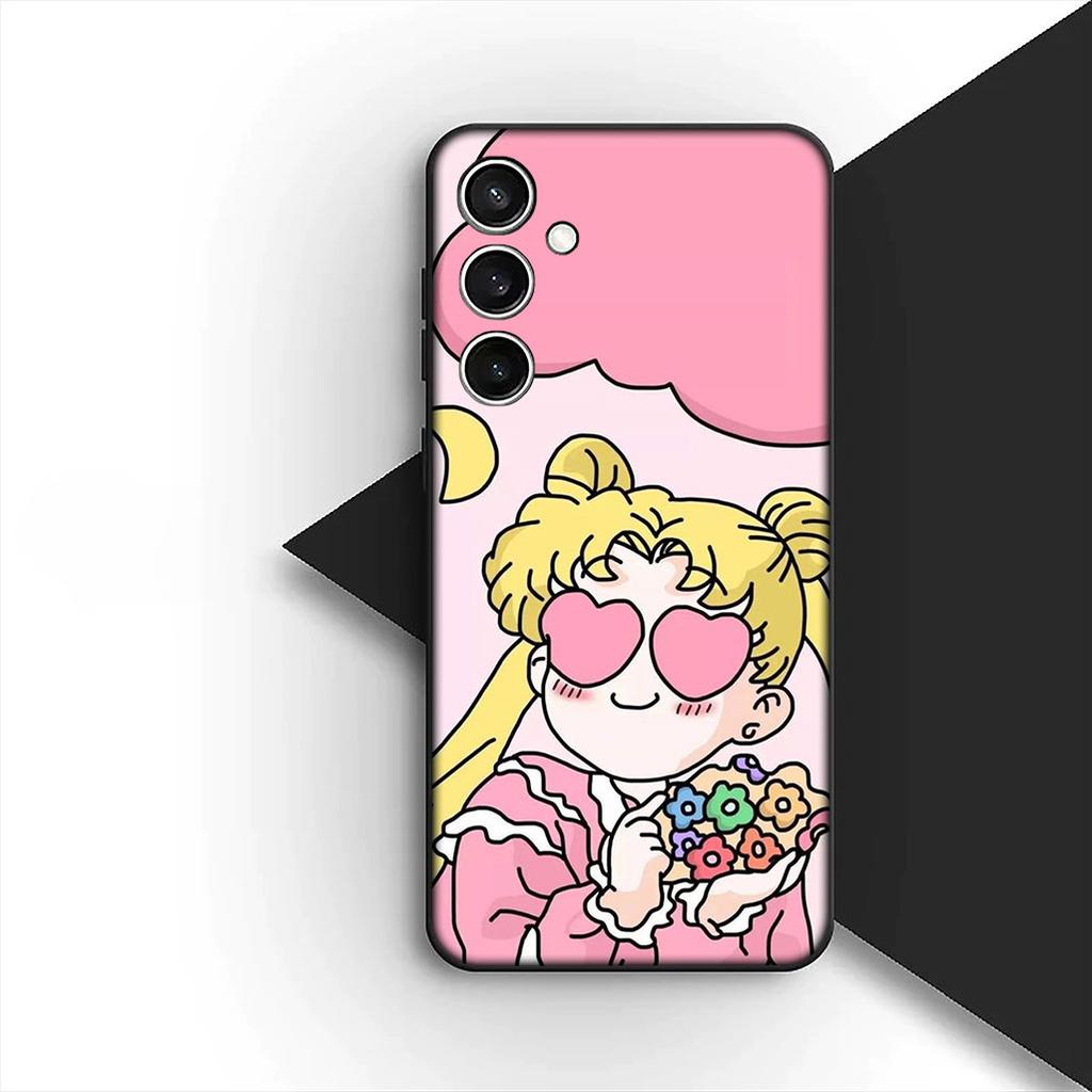 Soft Cover for Xiaomi Poco C75 C65 C85 X7 X6 M8 F7 F8 Ultra F6 Pro Casing Phone Case Girl S-Sailors Comics Star Moons