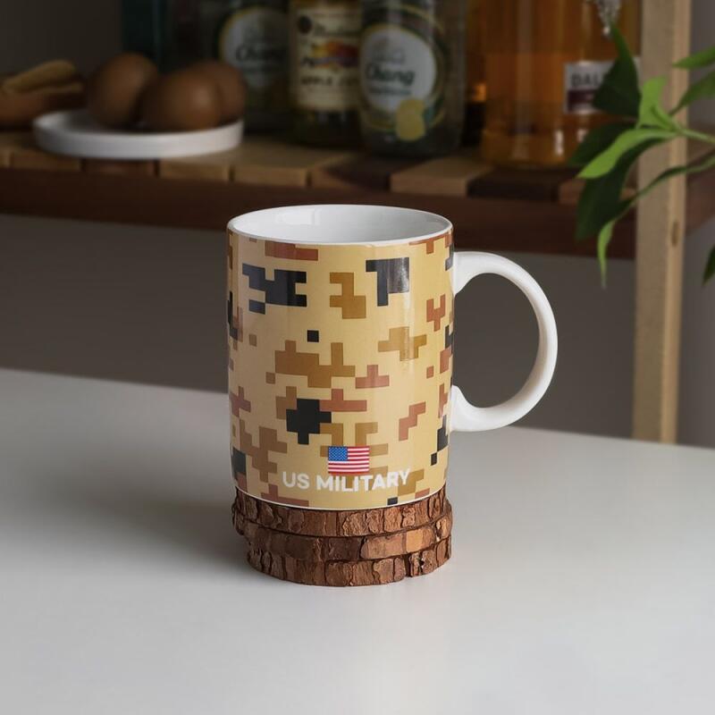 Ceramic Mug, Coffee Cup, Military Mug