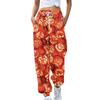 Sweatpants for Women Elastic Waist Drawstring Casual Pants  Halloween Printing  Pants with Pockets