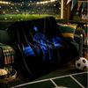 Chelsea Football Club Wappen Decken Flanelldecken Plüsch für Sofa Bett Geschenke für Männer Frauen Reise Picknickdecke Weihnachts-Fan-Geschenke