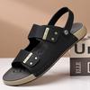 2025 Summer New Men's Sandals Open-toed Beach Shoes, Korean Version of Fashion Trend Casual Sandals Two Wear Men's Shoes