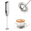 Milk Foamer Electric Milk Frother Portable Stainless Steel Handheld