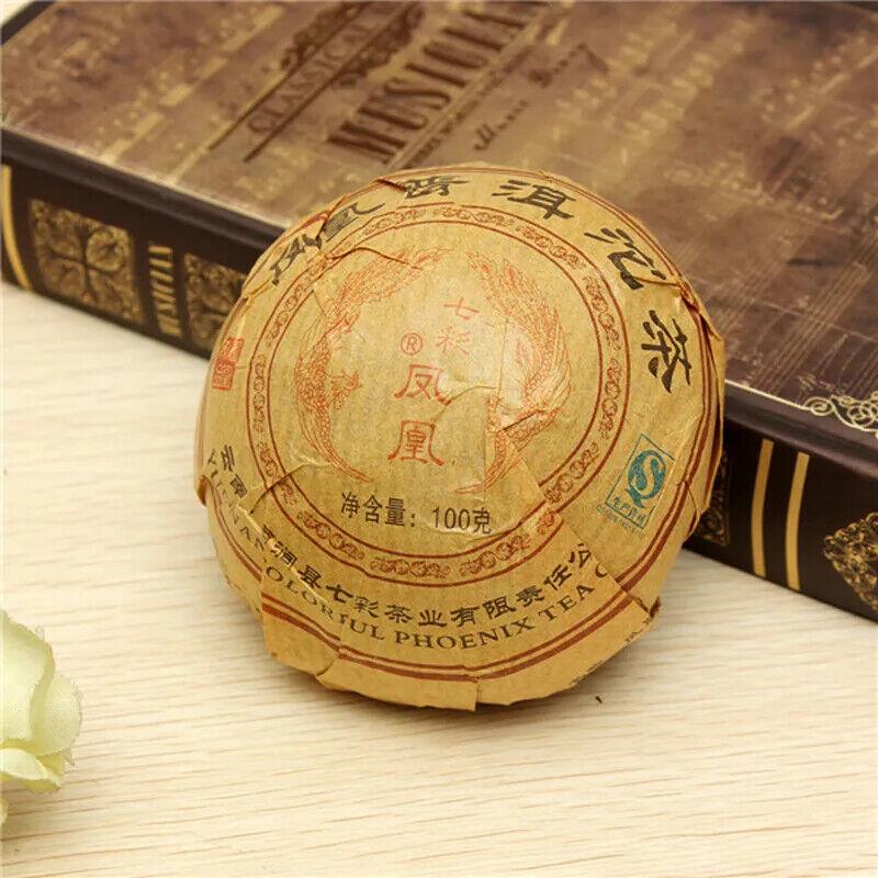 Premium Yunnan Puer Tea Old Tea Tree Materials Pu Erh Ripe Tuocha Tea 100g