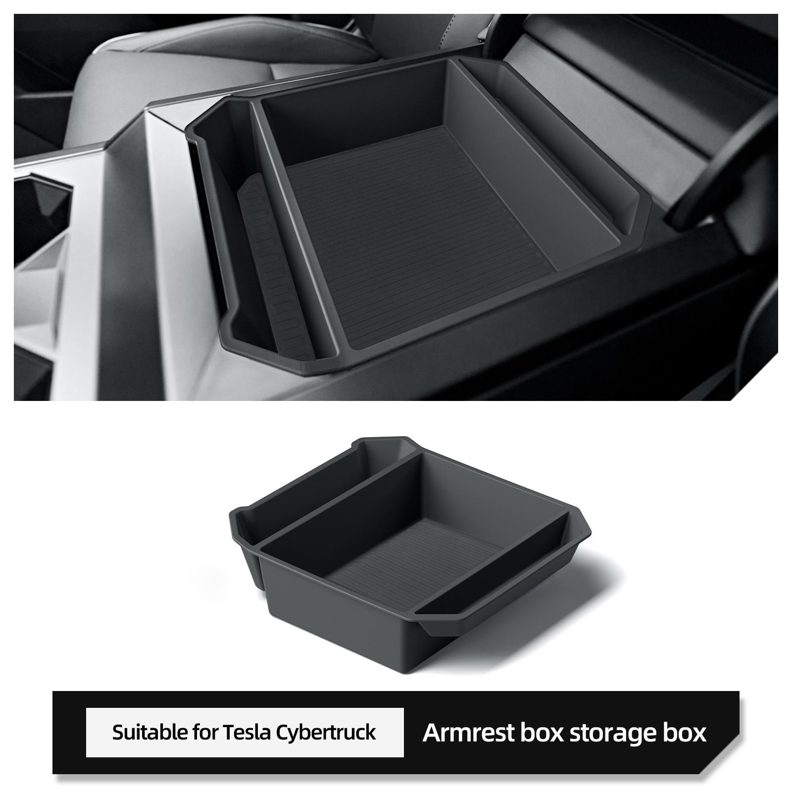 

Для Tesla Cybertruck центральная консоль автомобиля подлокотник ящик для хранения организующий поддон для хранения вещей салон автомобиля пикап аксессуары