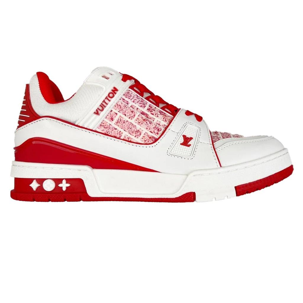 LOUIS VUITTON X Lady Pink Trainers 350 'White Red' 1A9V5M