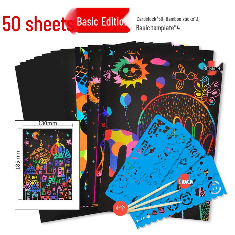 Kindergarten Art Supplies: Handmade Projects for Middle and Big Class Decorations.