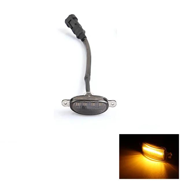 

Универсальный автомобильный светодиодный фонарь на решетку радиатора дымчато-янтарного белого цвета, 4 светодиода, лампа Eagle Eye для багажника внедорожника Ford Toyota Strip 3pcs