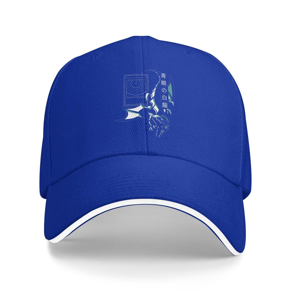 Baseball Caps Anime Yu Gi Oh Blue-Eyes White Dragon Unisexga Cute Graphic Unisex Sport Spring Hats