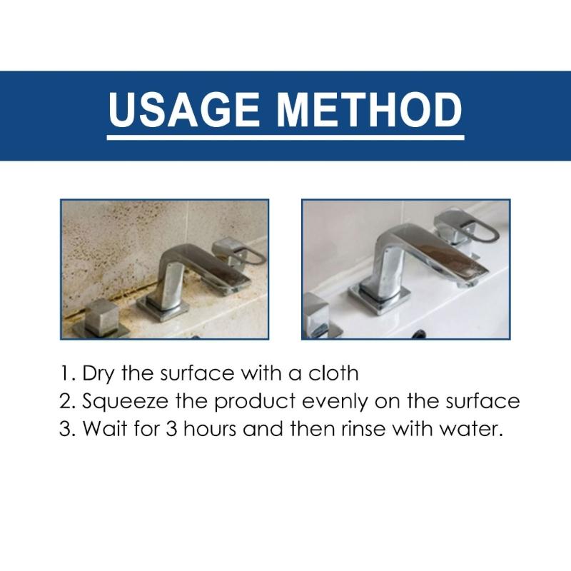 Mould Cleaning Gel Wall Mold Remover Mold Cleaning Gel Bathroom Kitchen Cleaning Effective Mildews Removal Gel Cleaner