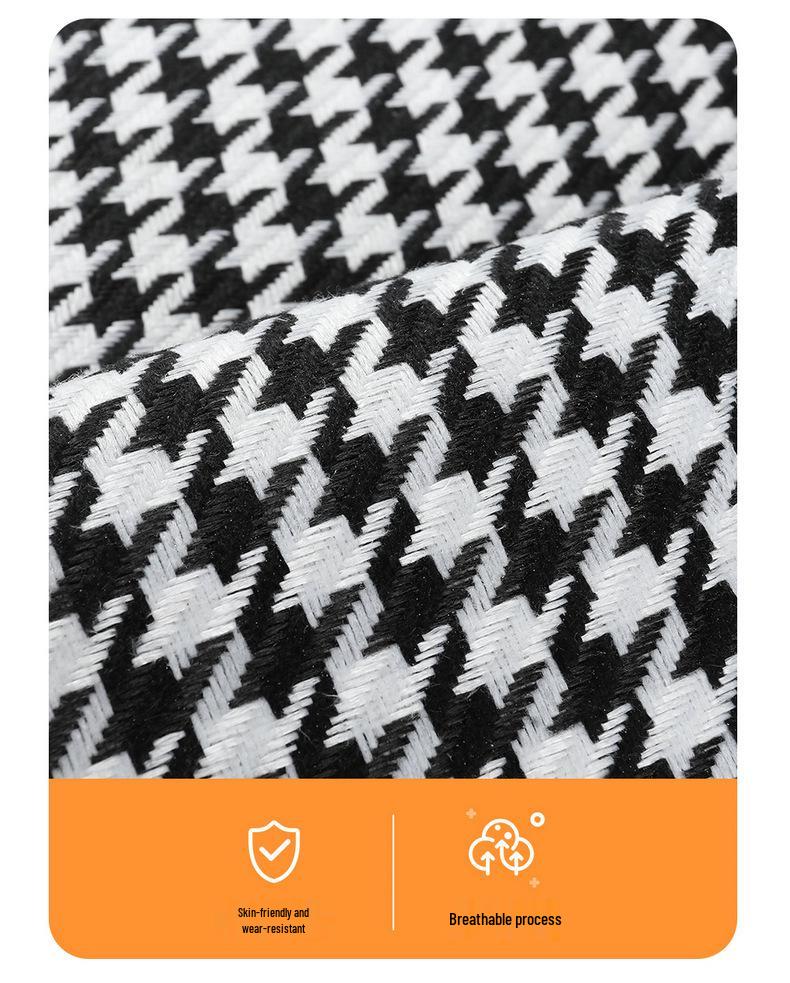 Custom Houndstooth Car Seat Cushions for BYD Seagull, 25-Year Design