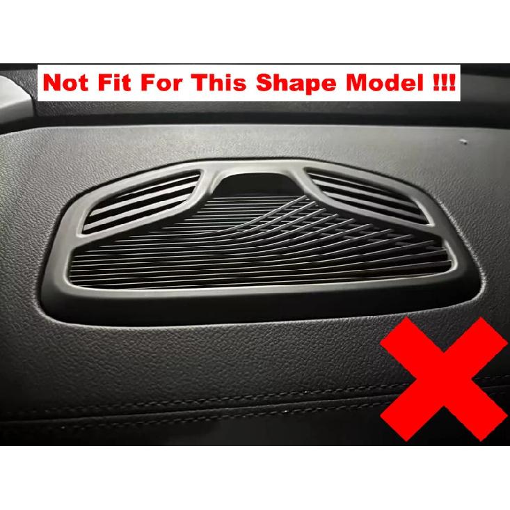 Stainless Steel Dashboard Speaker Tweeter Loudspeaker Decor Cover Trim Car Accessories Fit For Renault Grand Koleos 2024 2025