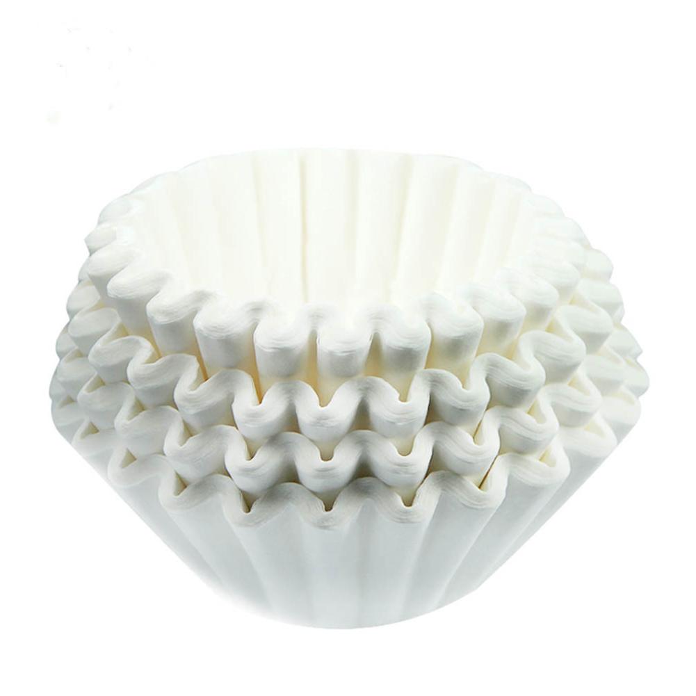 

1000PCS Leak trough Cake cup Shape Coffee Filter Paper white