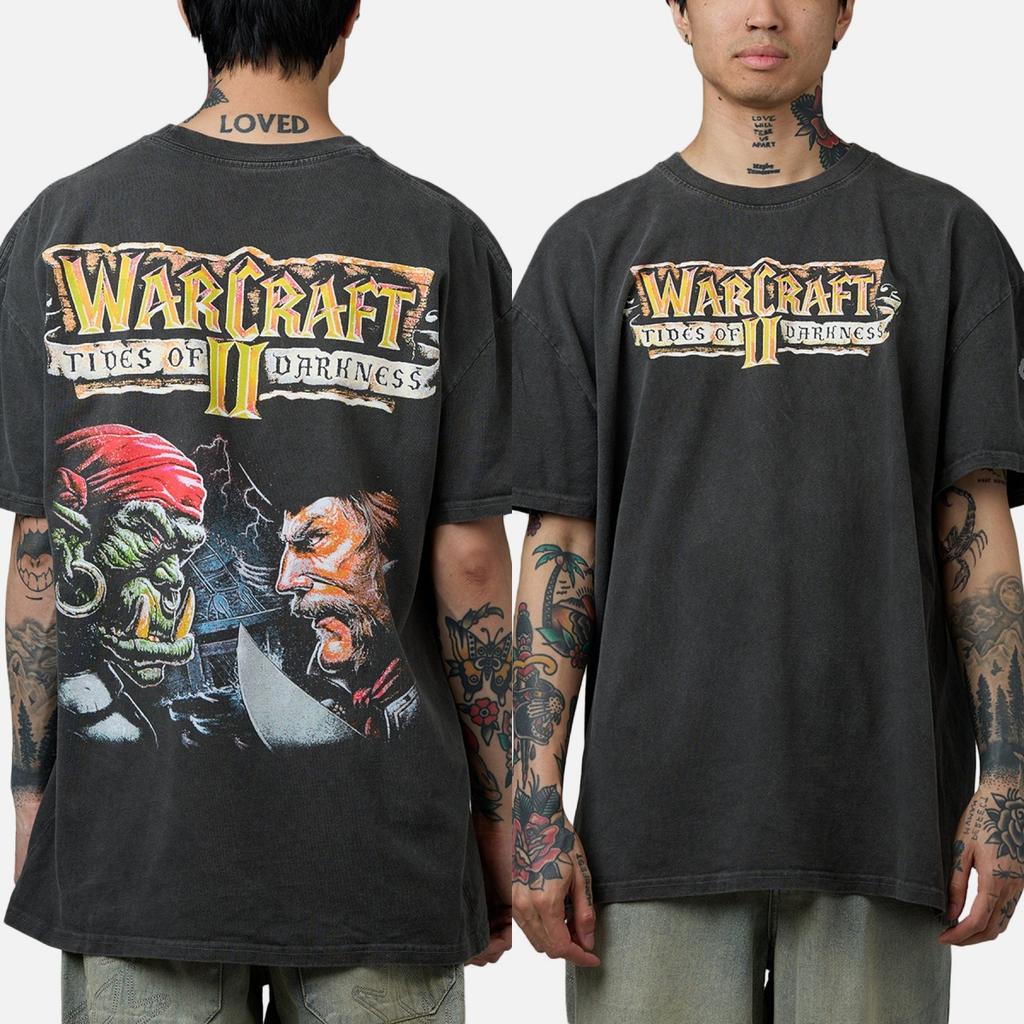World Of Warcraft The Betrayer V2 Street Trend Brands Graphic TShirt Cotton Unisex Unisex Streetwear Tee