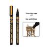 Wide Collection 843 Chrome Reflective Pen: Silver Plated Marker for DIY & Gundam Models.