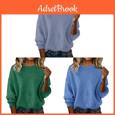 Caldo Maglione Pullover da Ragazza con Miscela di Poliestere per Uso Casual Invernale