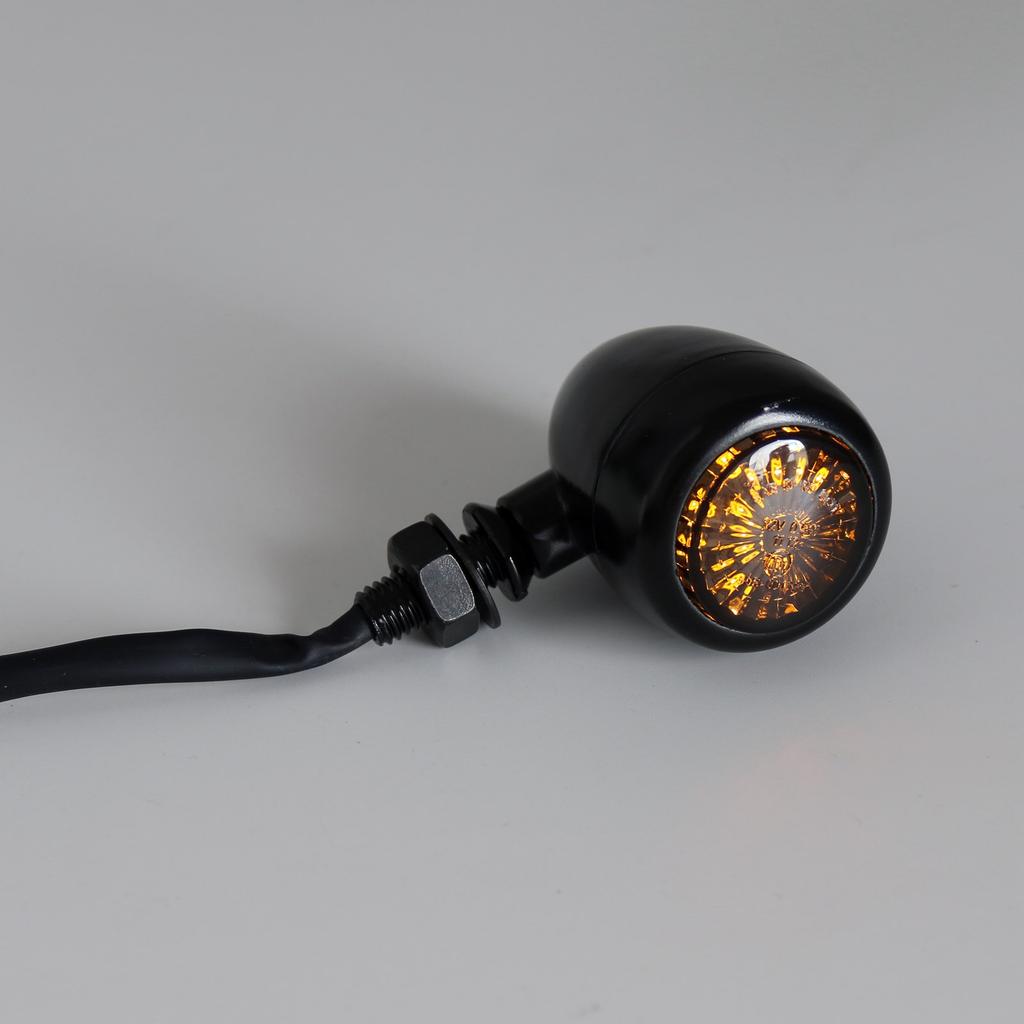LED Motorcycle Bullet Turn Signals Indicators For Harley Chopper Cafe Racer