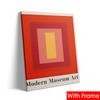Abstract Picasso Matisse Yayoi Kusama Wall Art Canvas Painting with Frame Nordic Aesthetics Posters and Prints Living Room Decor
