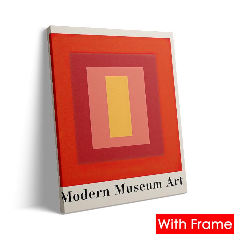 Abstract Picasso Matisse Yayoi Kusama Wall Art Canvas Painting with Frame Nordic Aesthetics Posters and Prints Living Room Decor