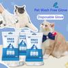 Deodorizing Pet Wash Free Glove No Rinse Washing Cat Wash Free Towels New Dog Disposable Glove