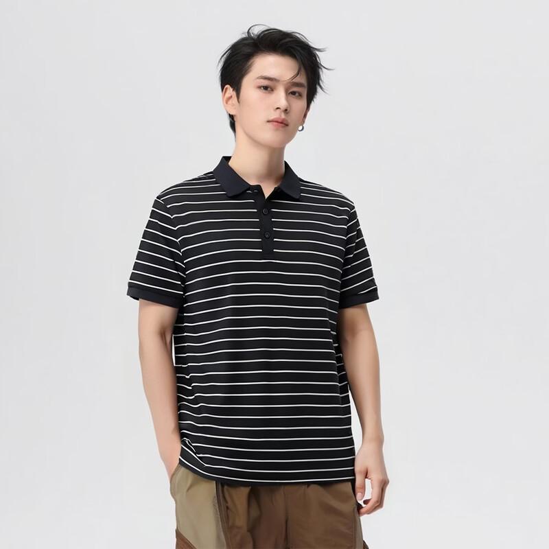 WRPCE Men's Striped Polo Shirt