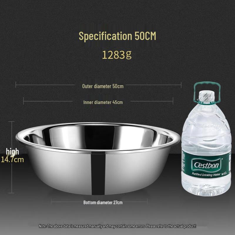 Handunyou 304 Stainless Steel Kitchen Mixing Bowl