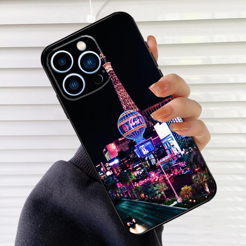 

Las Vegas Nevada Soft Phone Case For iPhone 16 15 11 12 13 14 Pro Max Mini XS Max XR X Plus SE2 Back Cover Coque iPhone 13 mini