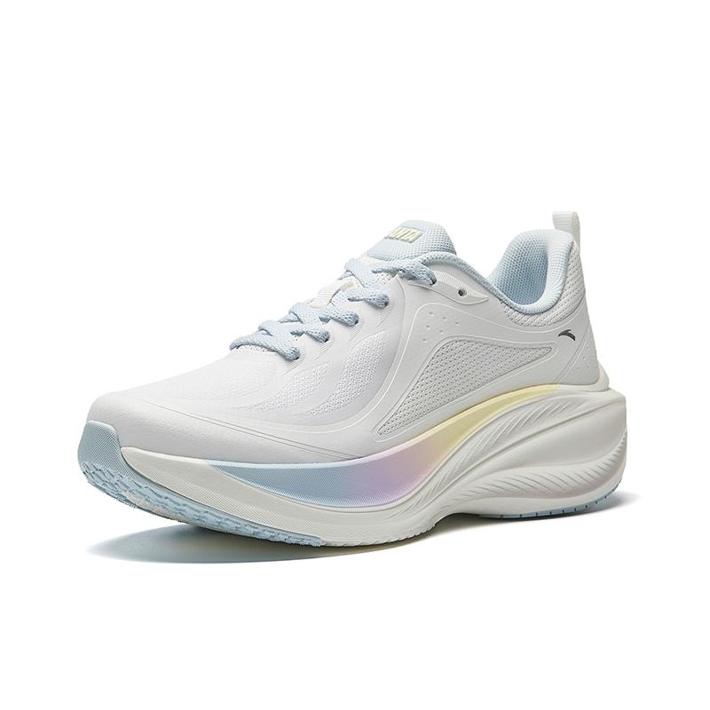 

New Anta Leaf 1.0 Slip Resistant Abrasion Resistant Low top Casual Running Shoes Women s Papyrus White 122545535-7 35.5