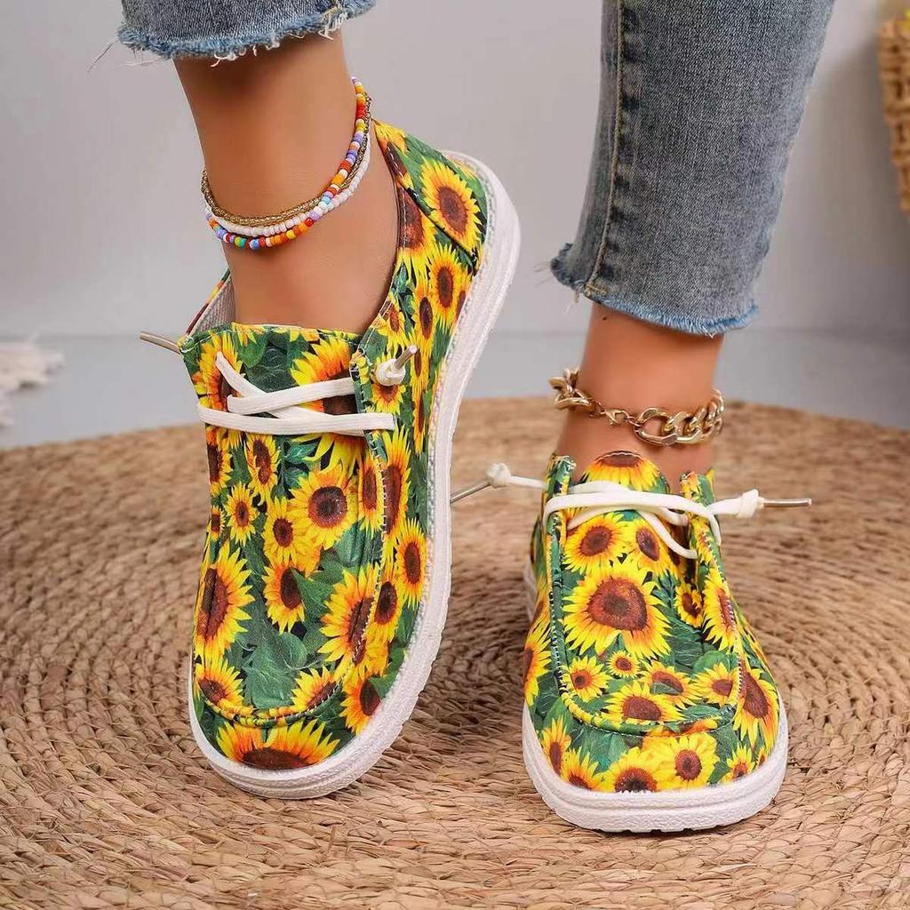Canvas single shoes women's low-top casual shoes women's comfortable one-pedal lazy shoes women's variety of optional