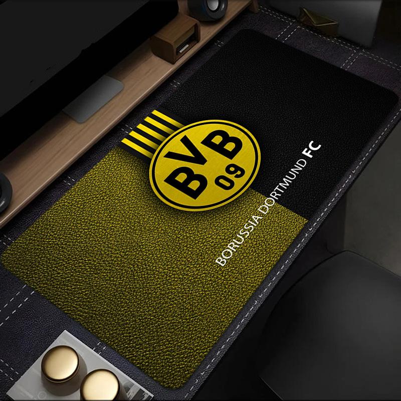 Bvb 09 Football Club mouse pad, rubber base, esports desk mat, mouse pad for gamers and office use, gaming desk , easy to clean mat