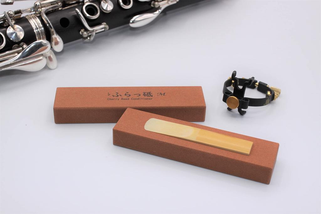 Reed Adjustment for Clarinet and Saxophone - Cherry Reed Conditioner, Moderato, 100x25x13mm (Blue)