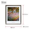 Bikosha Art Panel Claude Monet Garden at 386518 "The Monet's Giverny" ZFA-62367