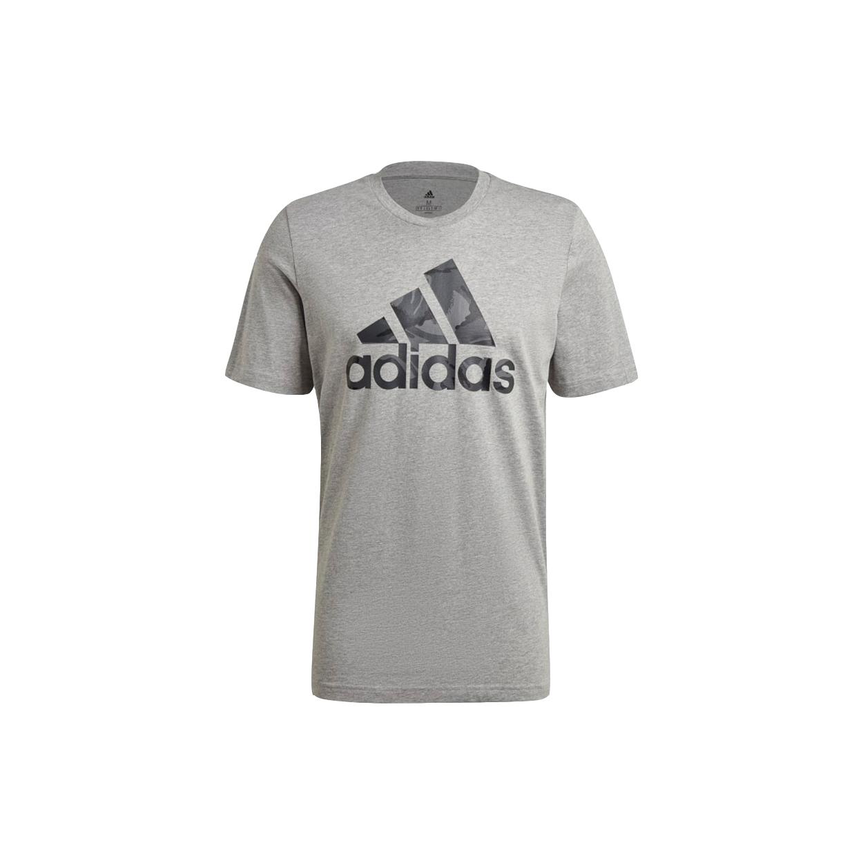 

New Adidas T Shirts Men Gray GK9637 XL