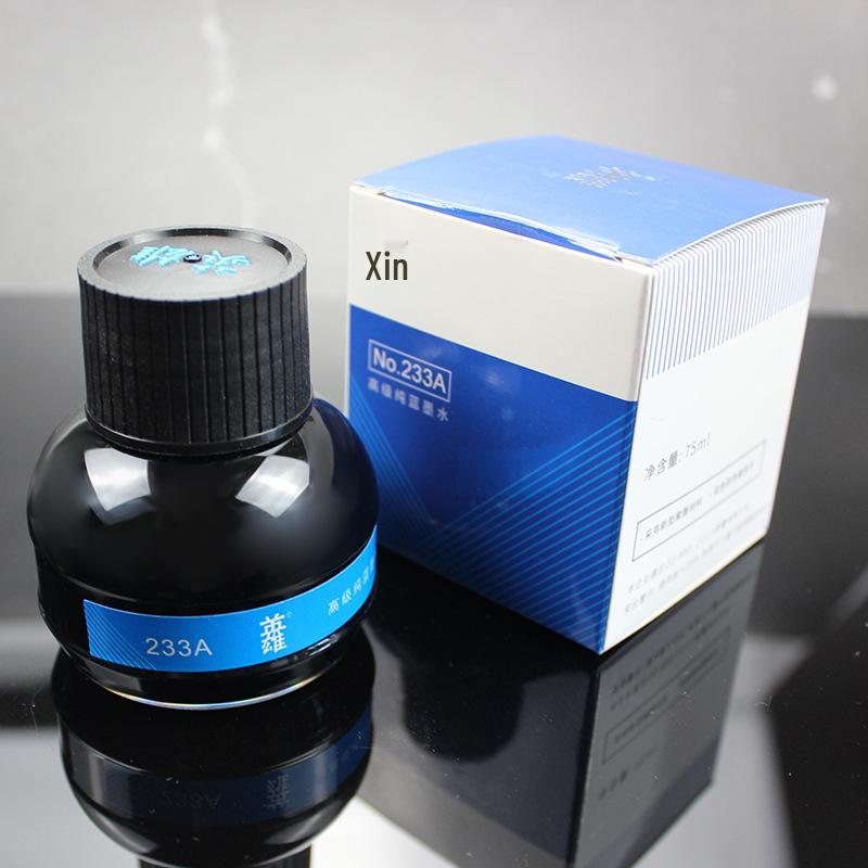 

Hero Ink Set: 231A Red, 232A Blue-Black, 233A Pure Blue, 234A Black Carbon, 70ml Fountain Pen Ink.