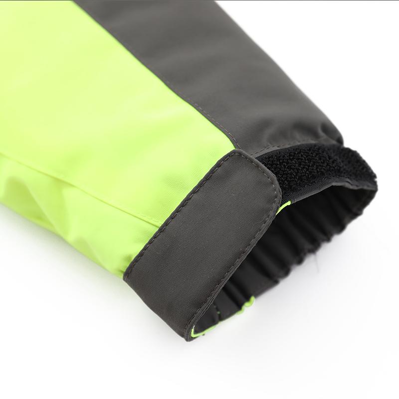 Gutter Skijakke Høst bomull Polstret jakke Hette Vanntett Vindtett Barn Vinter Varm Frakk Fleece Snowboard