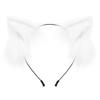Two-dimensional plush cat ear cos fox ear headband handmade simulation beast ear hair accessories cute Lolita accessories