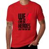 We Can Be Heroes Just For A Day Of Tshirts Vintage Sublime Short Sleeves Everyday Breathable Tops For Both Unisex And Unisex