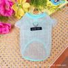 Summer Thin Pet Clothes Mesh Hollow Breathable Dog Cat Clothes Fly Sleeve Vest Cute Teddy Than Bear