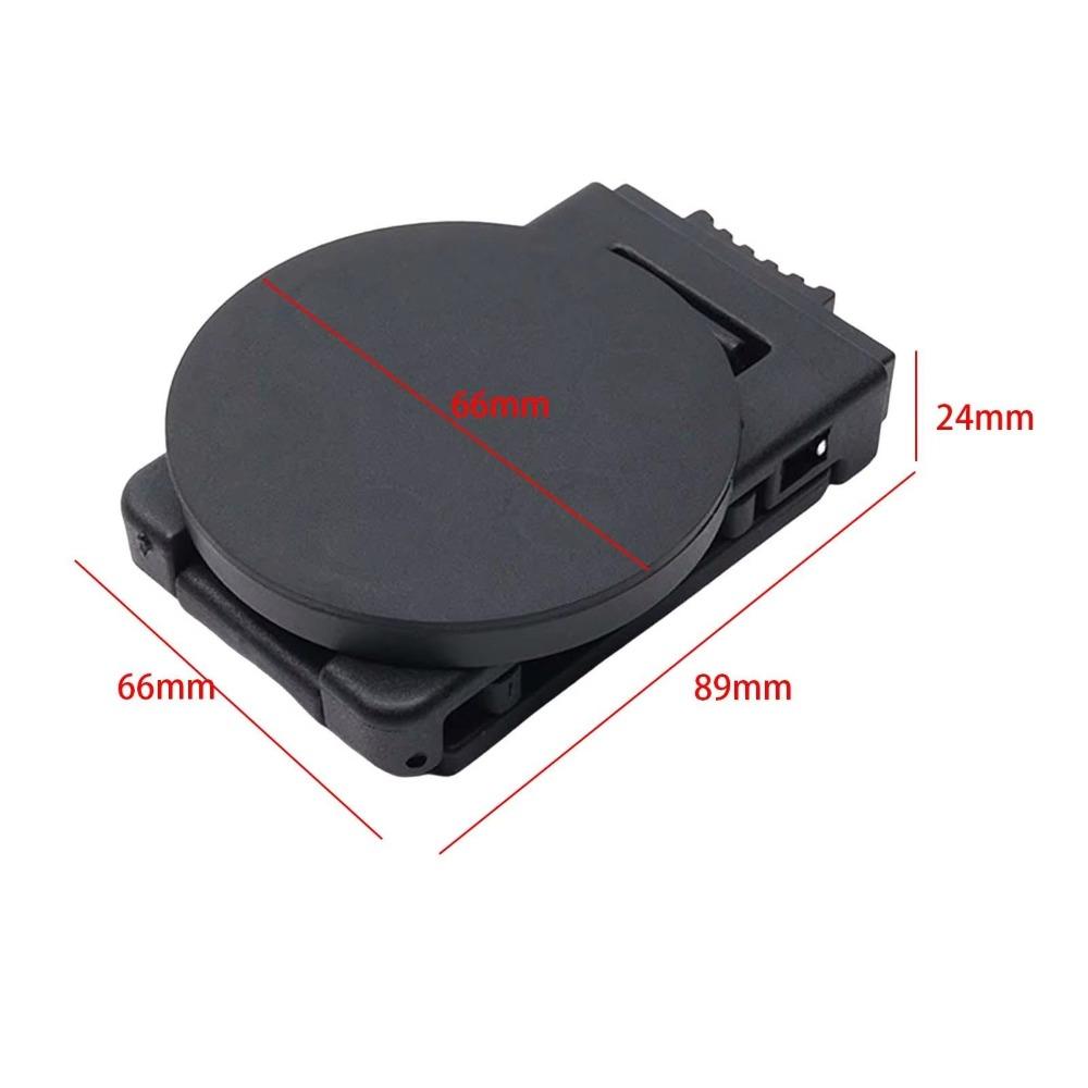 High Quality Non-Slip Tool Holster Belt Clip Metal Adjustable Magnetic Tool Holder Detachable Quick Access Belt Buckle