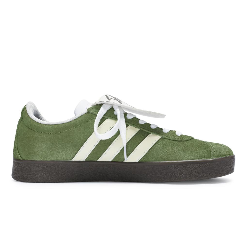 Adidas Neo Vl Court 811 Manufacturing, Matcha Truffle Low top Skateboard Shoes Unisex Matcha Green Yellow HQ1802(Team80-)