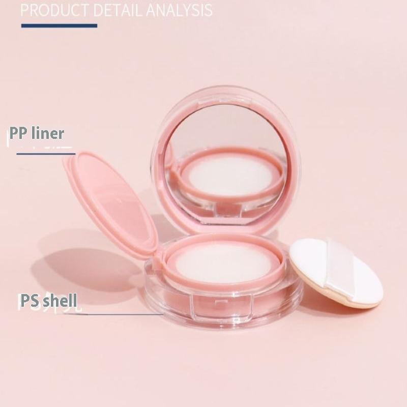 Mini Air Cushion Diy Box Empty Puff Casket With Mirror Bb Cream Cosmetic Container With Sponge Foundation Makeup Case Skin Care