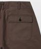 MANNERGRAM 1950 Classic Roadside Fatigue Pants Cinnamon Brown