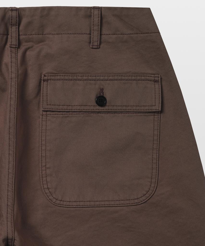 MANNERGRAM 1950 Classic Roadside Fatigue Pants Cinnamon Brown