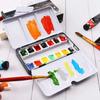 Bview Art Hot Selling Empty Watercolor Tins Palette Paint Case