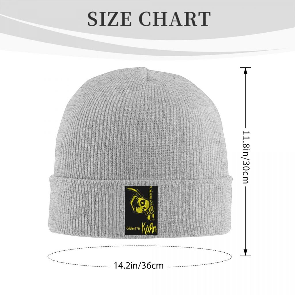 Musik Rock Korn Band Warme Strickmütze Winter Strickmütze Beanie Hip Hop Kappen für Unisex