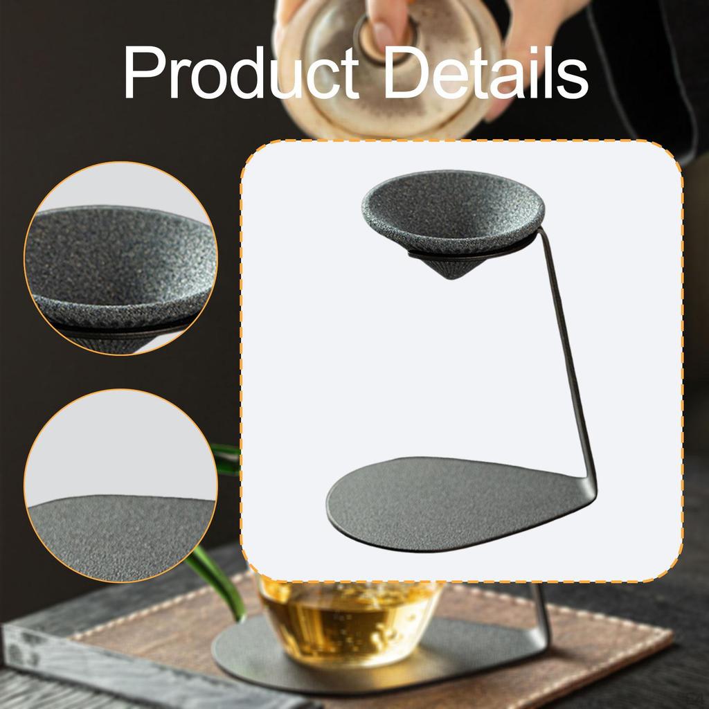 Tea Infuser Accessory Gift with Base Portable Chinese Maker Coffee Utensils for Shelf Desktop